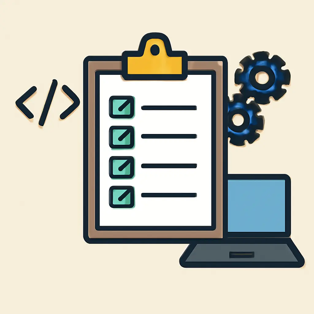 Чек-лист выбора веб-студии Контрольный список критериев для оценки веб-студии по разработке программного обеспечения